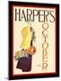 Harper's October-Edward Penfield-Mounted Art Print