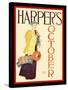 Harper's October-Edward Penfield-Stretched Canvas