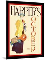 Harper's October-Edward Penfield-Mounted Art Print