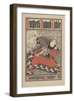 Harper's round Table - Thanksgiving Number, 1895 (Magazine)-William Bradley-Framed Giclee Print