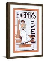 Harper's Sept.-Edward Penfield-Framed Art Print