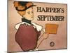 Harper's September, 1896-Edward Penfield-Mounted Giclee Print