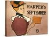 Harper's September, 1896-Edward Penfield-Stretched Canvas