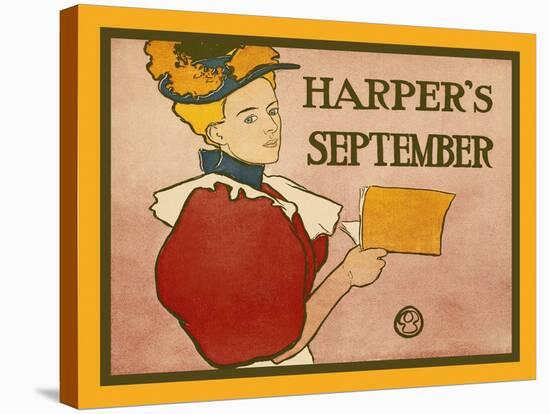 Harper's September-Edward Penfield-Stretched Canvas