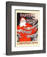 Harper's Weekly, Christmas 1894-Edward Penfield-Framed Art Print