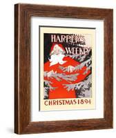 Harper's Weekly, Christmas 1894-Edward Penfield-Framed Art Print