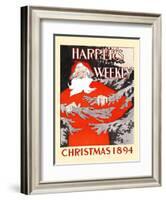 Harper's Weekly, Christmas 1894-Edward Penfield-Framed Art Print