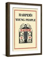 Harper's Young People, Easter 1895-Maxfield Parrish-Framed Art Print