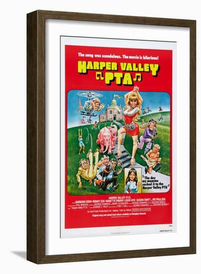 Harper Valley P.T.A, Barbara Eden (Raised Arms), 1978-null-Framed Art Print