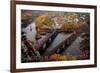 Harpers Ferry, West Virginia - Birds Eye View-Lantern Press-Framed Premium Giclee Print