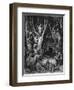 Harpies, Illustration from "The Divine Comedy" by Dante Alighieri Paris, Published 1885-Gustave Doré-Framed Giclee Print