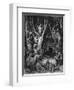 Harpies, Illustration from "The Divine Comedy" by Dante Alighieri Paris, Published 1885-Gustave Doré-Framed Giclee Print