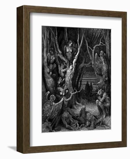 Harpies, Legendary Creatures-Science Source-Framed Giclee Print
