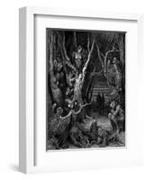 Harpies, Legendary Creatures-Science Source-Framed Giclee Print