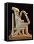 Harpist, also known as Lyre Player Statue from Amorgos, Greece-null-Framed Stretched Canvas