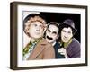 Harpo Marx, Groucho Marx, Chico Marx, MGM portrait, ca. 1940-null-Framed Photo