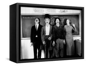 Harpo Marx, the Marx Brothers, Chico Marx, Groucho Marx-null-Framed Stretched Canvas