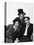 Harpo Marx, the Marx Brothers, Chico Marx, Groucho Marx-null-Stretched Canvas