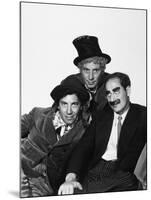 Harpo Marx, the Marx Brothers, Chico Marx, Groucho Marx-null-Mounted Photographic Print