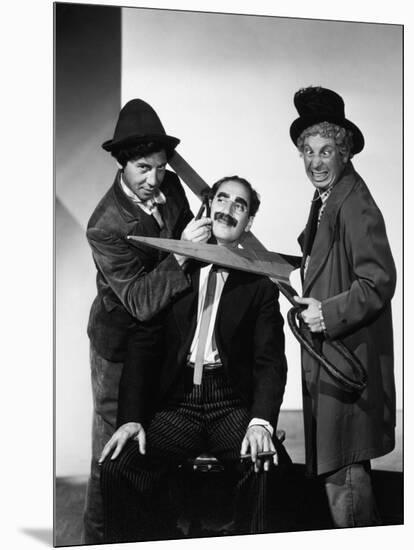 Harpo Marx, the Marx Brothers, Chico Marx, Groucho Marx-null-Mounted Photographic Print