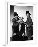 Harpo Marx, the Marx Brothers, Chico Marx, Groucho Marx-null-Framed Photographic Print