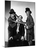 Harpo Marx, the Marx Brothers, Chico Marx, Groucho Marx-null-Mounted Photographic Print