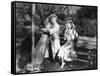 Harpo Marx, Vera-Ellen, Love Happy, 1949-null-Framed Stretched Canvas