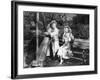 Harpo Marx, Vera-Ellen, Love Happy, 1949-null-Framed Photographic Print