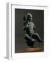 Harpocrates Seated on Lotus Flower, Symbol of Sun, Bronze Statue-null-Framed Giclee Print