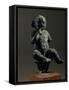 Harpocrates Seated on Lotus Flower, Symbol of Sun, Bronze Statue-null-Framed Stretched Canvas