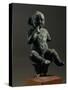 Harpocrates Seated on Lotus Flower, Symbol of Sun, Bronze Statue-null-Stretched Canvas