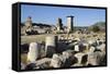Harpy Monument and Lycian Tomb, Xanthos, Kalkan, Lycia, Anatolia, Turkey, Asia Minor, Eurasia-Stuart Black-Framed Stretched Canvas