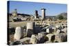 Harpy Monument and Lycian Tomb, Xanthos, Kalkan, Lycia, Anatolia, Turkey, Asia Minor, Eurasia-Stuart Black-Stretched Canvas