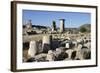 Harpy Monument and Lycian Tomb, Xanthos, Kalkan, Lycia, Anatolia, Turkey, Asia Minor, Eurasia-Stuart Black-Framed Photographic Print