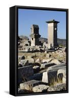 Harpy Monument and Lycian Tomb-Stuart Black-Framed Stretched Canvas