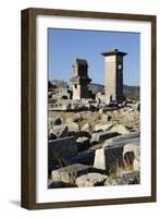 Harpy Monument and Lycian Tomb-Stuart Black-Framed Photographic Print