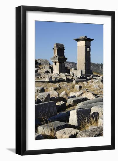 Harpy Monument and Lycian Tomb-Stuart Black-Framed Photographic Print