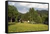 Harrachov, scenery around the village-Klaus-Gerhard Dumrath-Framed Stretched Canvas