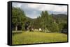 Harrachov, scenery around the village-Klaus-Gerhard Dumrath-Framed Stretched Canvas