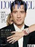 L'Officiel, May 2009 - Clive Owen Porte un Costume Giorgio Armani-Harri Peccinotti-Framed Art Print