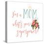 Harriet Floral Mom Inspiration II-Wild Apple Portfolio-Stretched Canvas