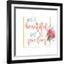 Harriet Floral Nurse Inspiration I-Wild Apple Portfolio-Framed Art Print