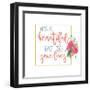 Harriet Floral Nurse Inspiration I-Wild Apple Portfolio-Framed Art Print