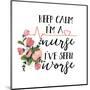 Harriet Floral Nurse Inspiration II-Wild Apple Portfolio-Mounted Art Print