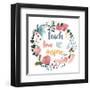 Harriet Floral Teacher Inspiration I-Wild Apple Portfolio-Framed Art Print