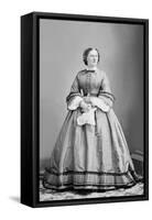 Harriet Lane, c.1860-American Photographer-Framed Stretched Canvas