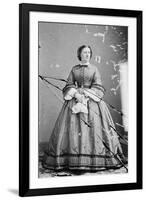 Harriet Lane, First Lady-Science Source-Framed Giclee Print