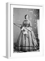 Harriet Lane, First Lady-Science Source-Framed Giclee Print