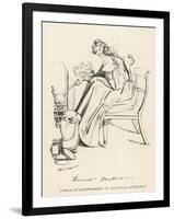 Harriet Martineau English Writer-Alfred Crowquill-Framed Art Print