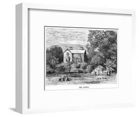 Harriet Martineau's Home-null-Framed Art Print